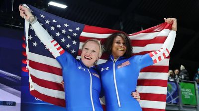 Winter Olympic - Ezra Shaw - Milan Cortina - Kaillie Armbruster Humphries, Jasmine Jones secure bronze in two-woman bobsled for Team USA - foxnews.com - Germany - Italy - Usa - county O'Brien