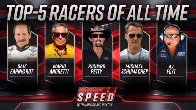 Kevin Harvick, Will Buxton Reveal Their Top-5 Drivers of All Time on 'SPEED'