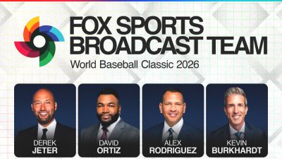 A-Rod, Big Papi, Jeter Headline FOX Sports' 2026 World Baseball Classic Coverage