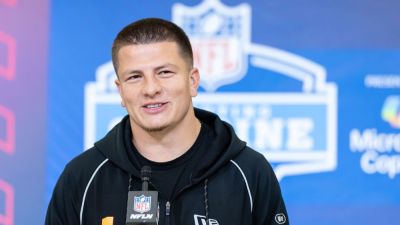 Polarizing QB Diego Pavia not toning things down at combine - ESPN