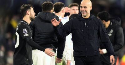 Pep Guardiola hails ‘huge victory’ at Leeds as Man City reel in leaders Arsenal