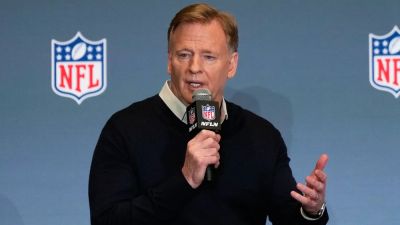 Matt York - Roger Goodell - NFL Commissioner Roger Goodell faces multiple questions over Giants co-owner's emails with Jeffrey Epstein - foxnews.com - New York - state California