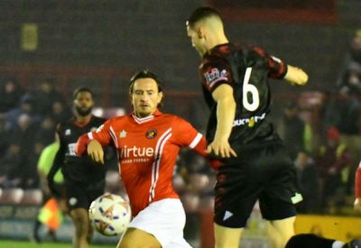 Matthew Panting - Dominic Samuel - Toby Edser - Ebbsfleet United 2 Hemel Hempstead 2 match report: Toby Edser and Ben Chapman score in National League South but Hemel snatch point with late double - kentonline.co.uk