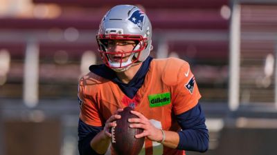 Pats' Drake Maye (shoulder) full participant in practice, feels 'great' - ESPN