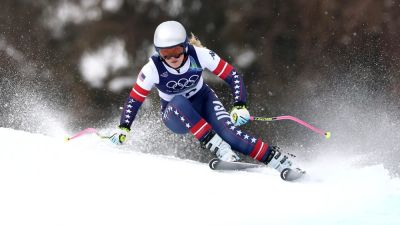 US ski star Lindsey Vonn stuns in Olympic training run one week after ACL tear