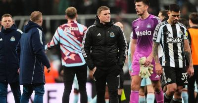 Eddie Howe - Bruno Guimaraes - Keith Andrews - Igor Thiago - Eddie Howe takes ‘full responsibility’ as Newcastle booed off after home loss - breakingnews.ie