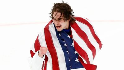 Donald Trump - Jack Hughes - Jack Hughes reflects on newfound fame since Olympics, including support from rival fans - foxnews.com - Usa - Canada - county Miami - New York - state New Jersey - area District Of Columbia