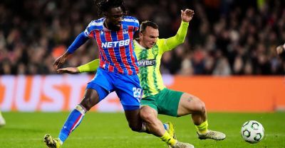 Brennan Johnson - Jean Philippe Mateta - Marc Guehi - Crystal Palace have work to do in second leg after goalless draw with Larnaca - breakingnews.ie - France - Cyprus - Senegal - county Oliver - county Park