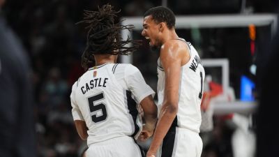 David Robinson - Tim Duncan - Wembanyama's do-it-all showcase propels Spurs past Hornets - ESPN - espn.com