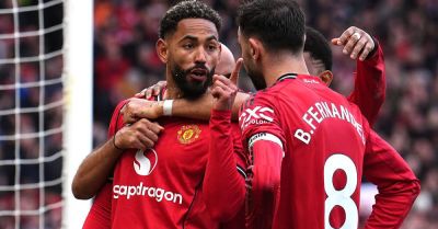 Michael Carrick - Aston Villa - Matheus Cunha - Bruno Fernandes - Red Devils - Unai Emery - Ross Barkley - Benjamin Sesko - Bruno Fernandes reaches 100 assists as Man Utd beat top-four rivals Aston Villa - breakingnews.ie - Portugal