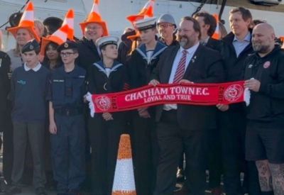 Chatham Town strengthening ties with the community by giving up time for civic projects on weekly basis