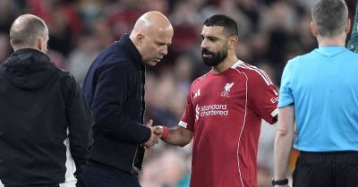 Arne Slot - Conor Bradley - Jeremie Frimpong - International - Mohamed Salah facing race against time to be fit for Manchester City cup clash - breakingnews.ie - Egypt