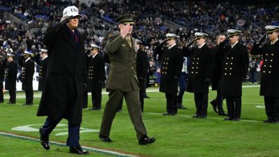 Trump issues executive order to protect Army-Navy broadcast - ESPN