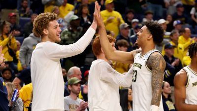 Lendeborg's 25 powers Michigan past Saint Louis and into Sweet 16 - ESPN