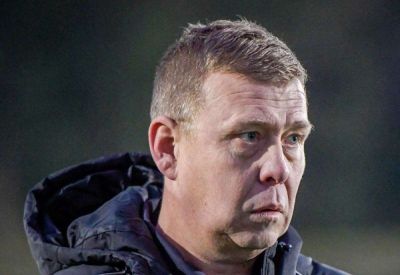 Thomas Reeves - Herne Bay - Herne Bay chairman and caretaker manager Matt Barman reacts to 1-0 Isthmian South East derby defeat at Sittingbourne - kentonline.co.uk