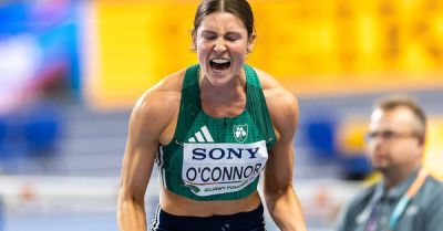 Kate O'Connor in third place after three events of the penthatalon in World Indoor championships