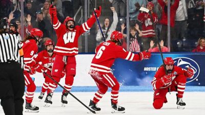 Wisconsin edges Ohio St., wins another title at Frozen Four - ESPN - espn.com - state Wisconsin - state Pennsylvania - state Ohio - county Park