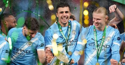 Rodri believes Man City’s Wembley success sent Arsenal a Premier League warning