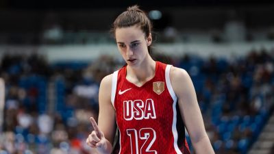 Caitlin Clark - Paris Olympics - Diana Taurasi - Caitlin Clark earns Diana Taurasi’s approval after wearing iconic No 12 for Team USA debut - foxnews.com - Germany - Usa - state Arizona - state Indiana - Puerto Rico