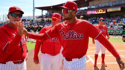 Philadelphia Phillies - Kiley Macdaniel - Rookie Justin Crawford to start in center field for Phillies - ESPN - espn.com - Los Angeles - state Texas - county Bay