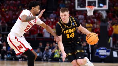Iowa defeats Nebraska, continues improbable March run into Elite 8 - ESPN - espn.com - state Missouri - state Iowa - state Illinois - state Nebraska - Houston
