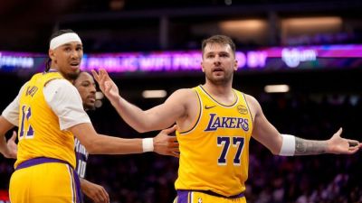 Lakers' Luka Doncic hit with 1-game suspension for 16th tech - ESPN