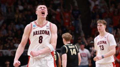 Tommy Lloyd - Brad Stevens - Arizona beats Purdue to make first Final Four since 2001 - ESPN - espn.com - state Arizona - state Tennessee - state Michigan