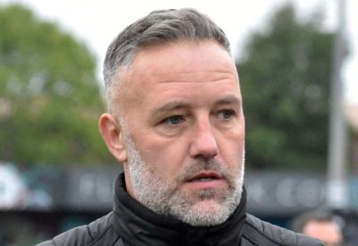 Folkestone Invicta boss Jay Saunders reacts to extraordinary 3-3 Isthmian Premier draw against Carshalton Athletic as champions-elect move within two points of winning league title