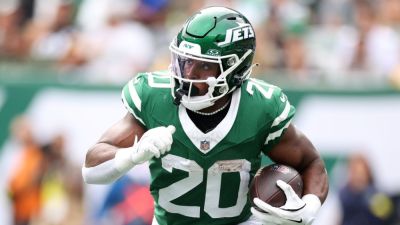 Sources: Jets place franchise tag on star RB Breece Hall - ESPN