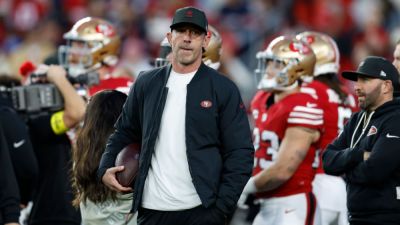 Kyle Shanahan - John Lynch - Bay - International - Kyle Shanahan says Niners get no 'benefit' from Australia trip - ESPN - espn.com - Australia - San Francisco - Los Angeles
