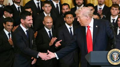 Lionel Messi - Donald Trump - Trump tells Lionel Messi, 'You came in and you won,' during Inter Miami White House celebration - foxnews.com - Argentina - county Miami - county White - area District Of Columbia