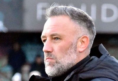Folkestone Invicta boss Jay Saunders reacts as comeback 2-1 win over Potters Bar Town moves side another step towards winning the Isthmian Premier title