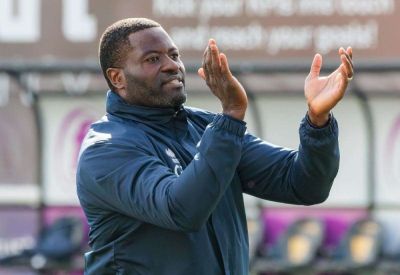 Maidstone United - Craig Tucker - George Elokobi - Gallagher Stadium - Easter Monday - Maidstone United manager George Elokobi on midfielder Jacob Berkeley-Agyepong’s return to the Gallagher Stadium - kentonline.co.uk