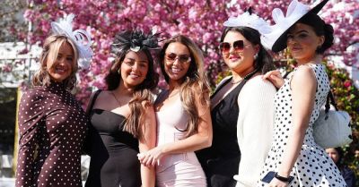 Racegoers hoping for sunshine and good luck ahead of Grand National