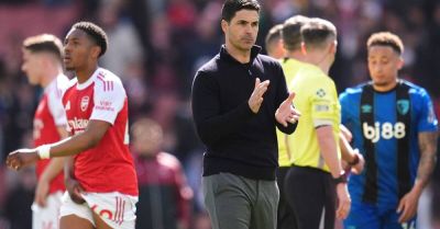 Mikel Arteta: Arsenal’s defeat to Bournemouth is a big punch in the face