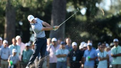 Tommy Fleetwood - Rory Macilroy - Xander Schauffele - Collin Morikawa - Viktor Hovland - Jon Rahm - Patrick Cantlay - Dustin Johnson - Brooks Koepka - Sergio Garcia - Russell Henley - Tyrrell Hatton - Shane Lowry - Adam Scott - Patrick Reed - Justin Rose - Justin Thomas - Aaron Rai - Nick Taylor - Corey Conners - Gary Woodland - Max Homa - Alex Noren - Scottie Scheffler - Brian Harman - Cameron Young - Kurt Kitayama - Sepp Straka - Matt Fitzpatrick - Keegan Bradley - Sam Burns - Maverick Macnealy - 2026 Masters: Tee times for Sunday's fourth round - ESPN - espn.com - Britain - Jordan - county Harris - county Stevens