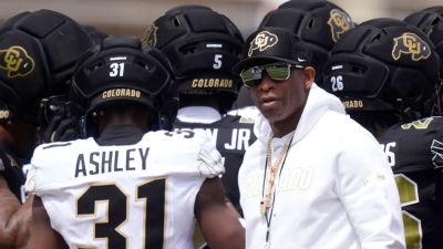 Deion Sanders back on the field at Colorado's spring game - ESPN