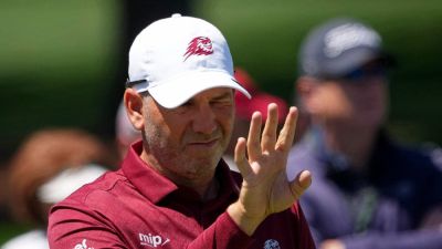 Rory Macilroy - Jon Rahm - Sergio Garcia - Eric Gay - Sergio Garcia destroys his driver in frustration at the Masters, receives code of conduct warning - foxnews.com - Saudi Arabia - state Georgia