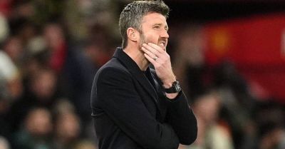 Michael Carrick - Paul Tierney - Noah Okafor - Michael Carrick fumes at ‘absolutely shocking’ Lisandro Martinez dismissal - breakingnews.ie
