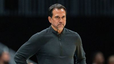 Kevin Durant - Miami Heat - Erik Spoelstra - Stephen Curry - Nick Wright - Heat's Erik Spoelstra calls LaMelo Ball's play 'stupid' after Bam Adebayo injured in play-in loss - foxnews.com - Charlotte