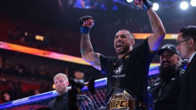 Fox Sports - Carlos Ulberg says he lost title belt celebrating UFC 327 win - ESPN - espn.com - Australia - county Miami - New York - New Zealand