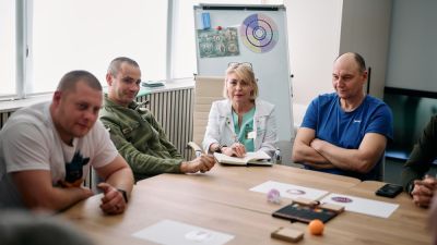 A mental health center of the RETURNING network, founded by Victor and Olena Pinchuk, has opened in Odesa