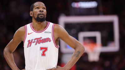 Kevin Durant - Austin Reaves - Luka Doncic - Rockets' Kevin Durant (knee) questionable for Game 1 vs. Lakers - ESPN - espn.com - Los Angeles