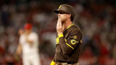 Jake Cronenworth takes 96 mph fastball to the face, stays in the game as Padres rally to beat Angels - foxnews.com - Los Angeles - county San Diego