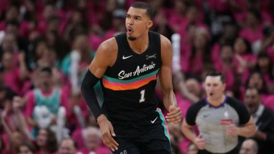 Mitch Johnson - Wembanyama scores 35, most by Spur in playoff debut, in Game 1 win - ESPN - espn.com