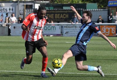 Relegation threatened Sheppey United face AFC Croydon Athletic on Saturday in final Isthmian South East game of the season after 2-1 loss to Crowborough Athletic extended losing run to seven games