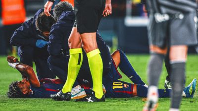 Barcelona's Lamine Yamal Forced Off Due To Injury Moments After Scoring