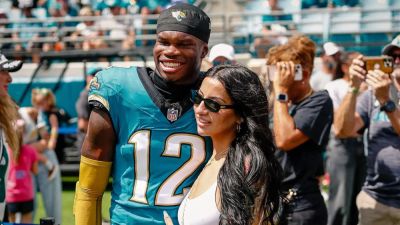 Travis Hunter's wife Leanna Lenee has a warning for WAGs heading into the 2026 NFL Draft