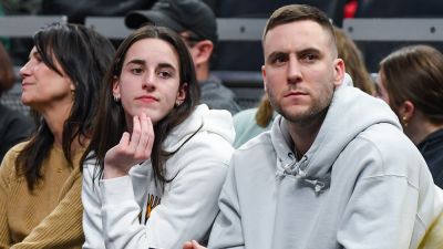 Caitlin Clark - Jim Macisaac - Caitlin Clark pens heartfelt message to boyfriend Connor McCaffery as they celebrate relationship milestone - foxnews.com - New York - state Indiana - state Texas - state Michigan - state Iowa - Instagram
