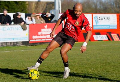 Sittingbourne boss Reece Prestedge reacts as side book Isthmian South East play-off place and midweek semi-final tie at AFC Croydon Athletic with 5-0 home victory over VCD Athletic